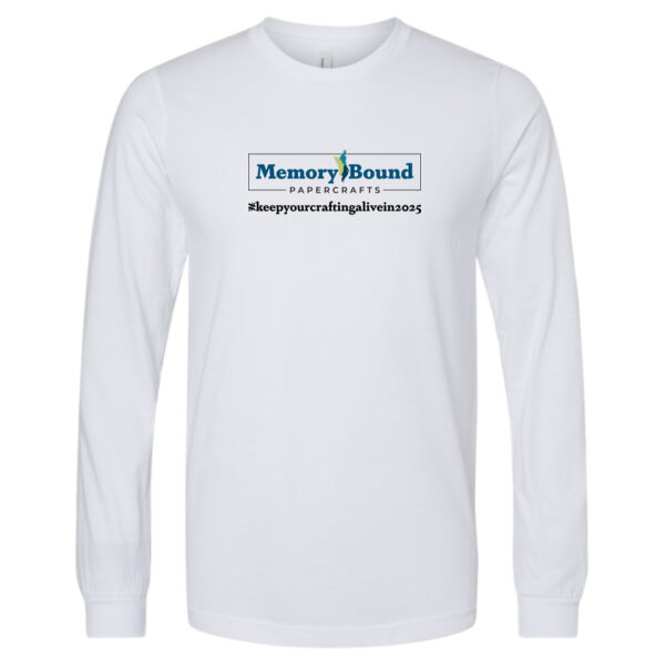 Unisex Memory Bound Keep Crafting Long Sleeve Tee_Light Colors Thumbnail