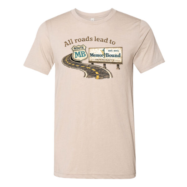 Unisex All Roads Lead to MB Tee Thumbnail