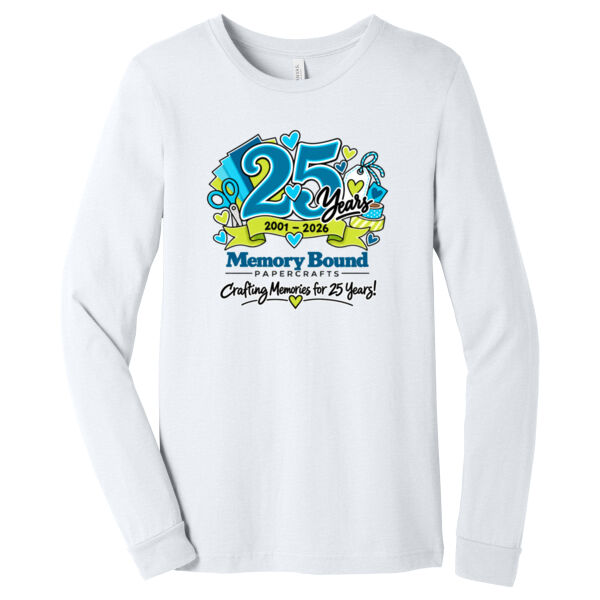 Unisex MB 25 Year Long Sleeve Tee Thumbnail